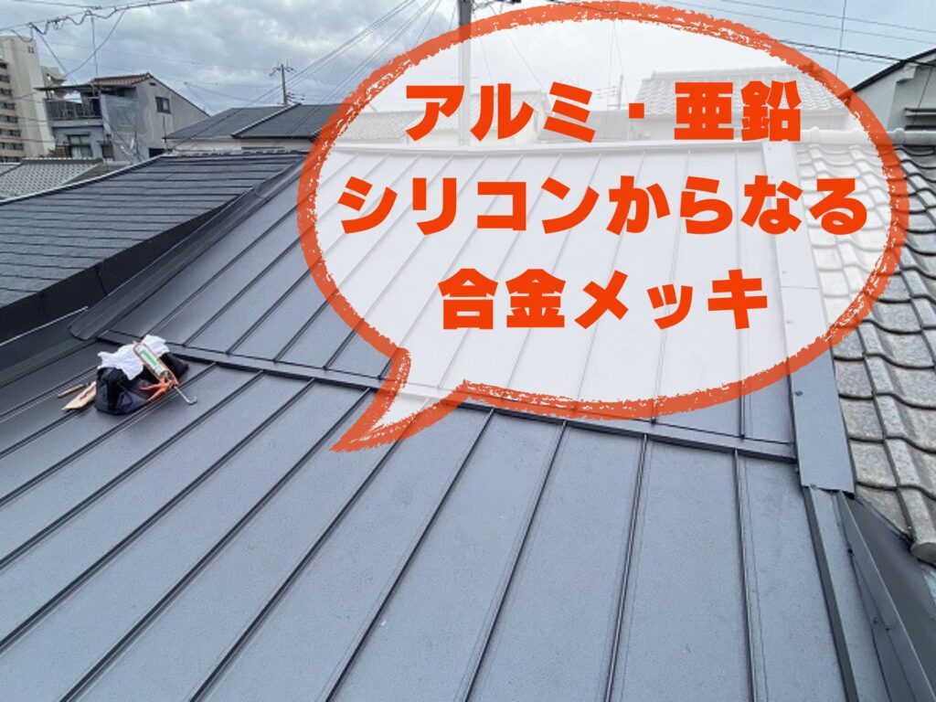 ガルバリウム鋼板の素材